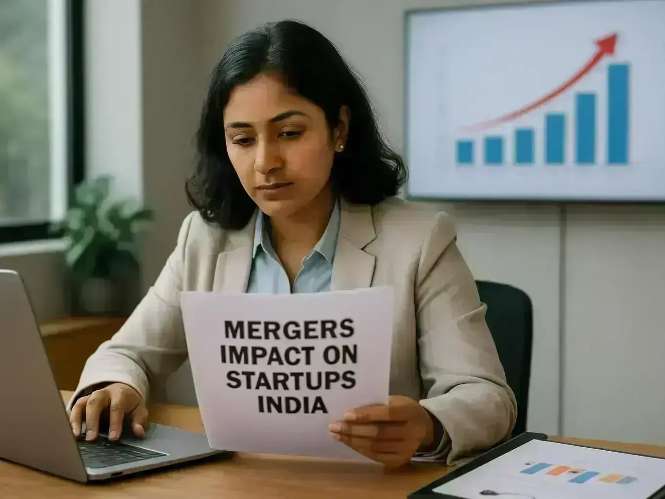 Documents and laptop showing ROC filing process tailored for agricultural startups in Ravu Madhya Pradesh