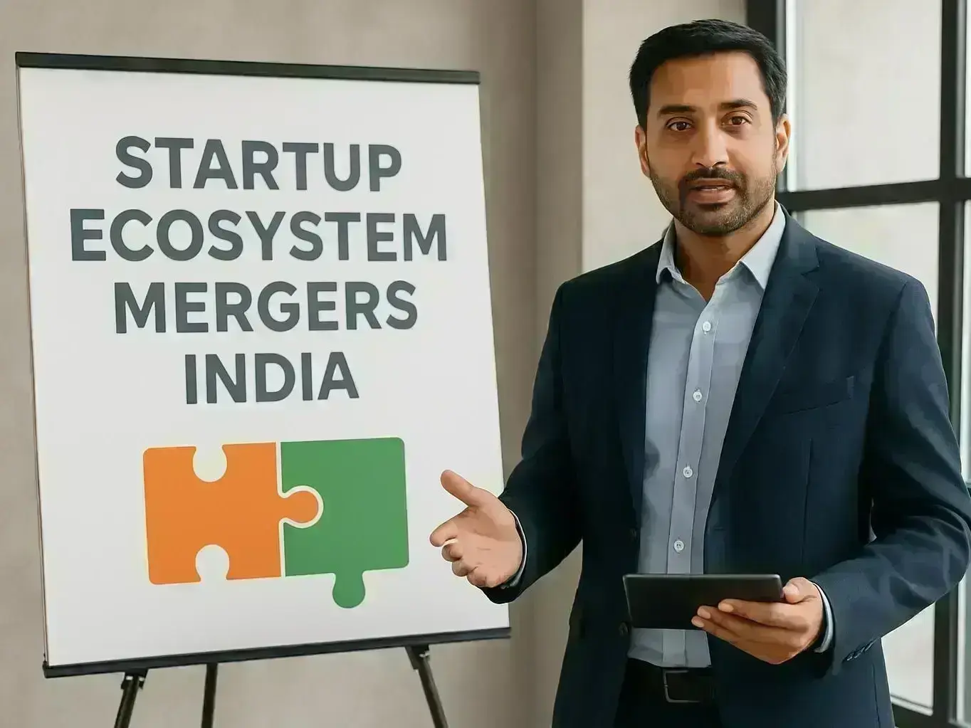 Financial expert analyzing share valuation for Ravu agri-tech startup