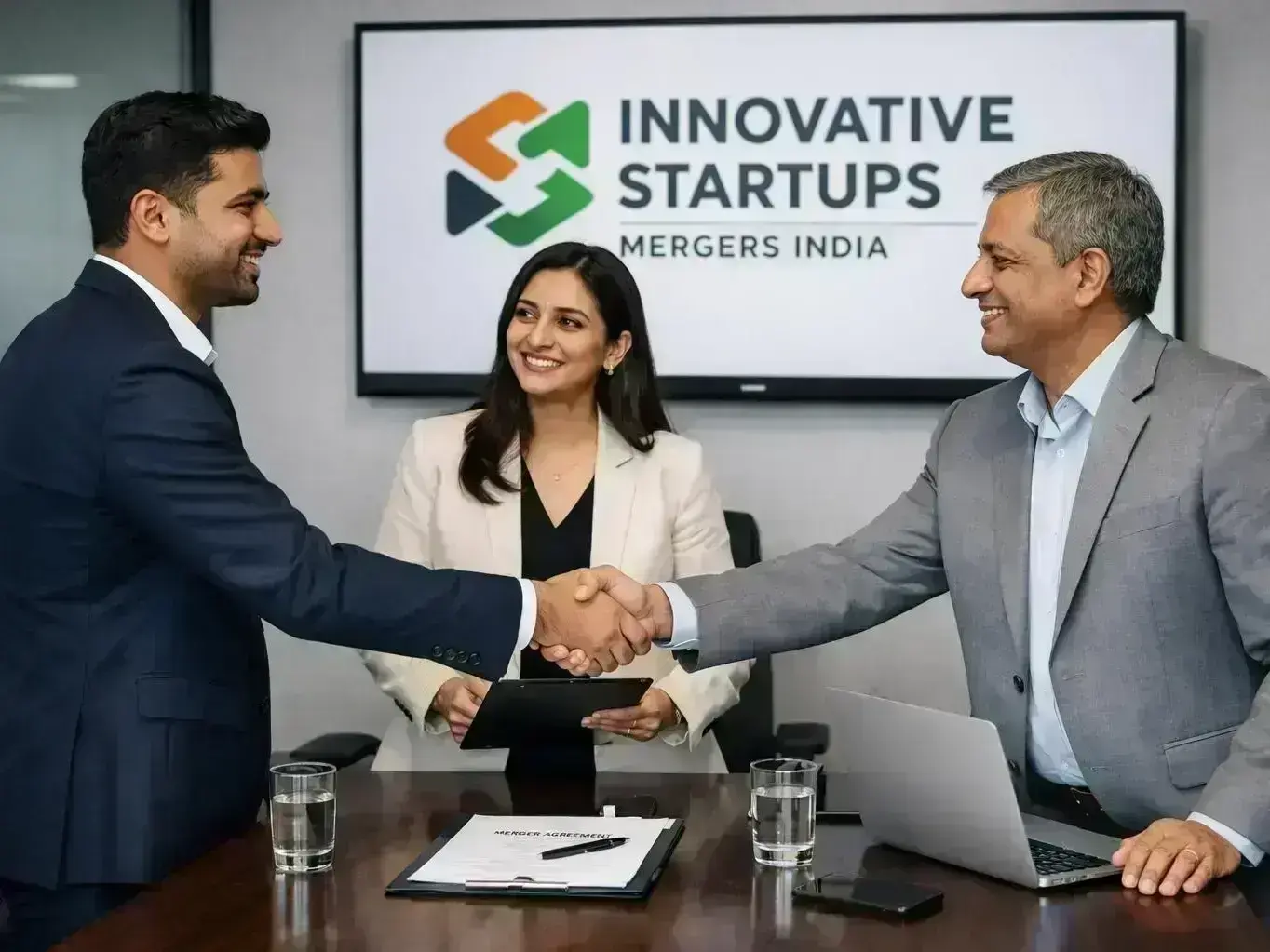 Business advisor explaining startup cash flow affected by monsoon rains in Ravu