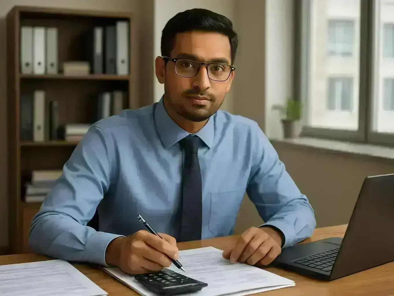 Business advisor explaining government compliance steps to Mhow startup founders